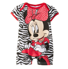 Mikey Minnie Cartoon Baby Romper