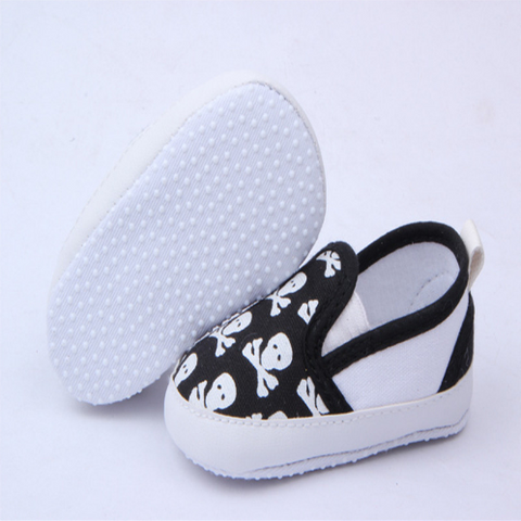 Skull Antislip Baby Walker Shoes