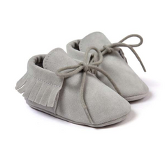 PU Suede Leather Baby Moccasins Soft Shoes