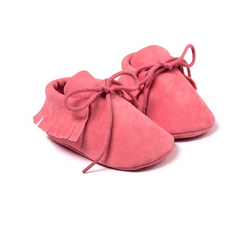 PU Suede Leather Baby Moccasins Soft Shoes