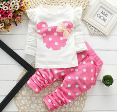 Minnie Mouse Cartoon Design Baby Clothing Set