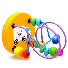 Wooden Mini Around Beads Educational Toy