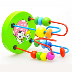 Wooden Mini Around Beads Educational Toy