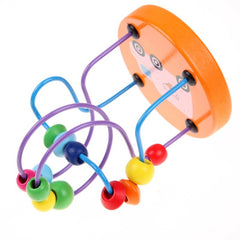 Wooden Mini Around Beads Educational Toy