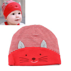 Lovely Cat Stripe Beanie Winter Toddler Hat