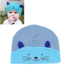 Lovely Cat Stripe Beanie Winter Toddler Hat