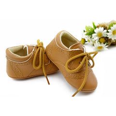 Leather Baby First Walkers Antislip Shoes