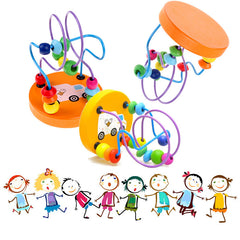 Wooden Mini Around Beads Educational Toy