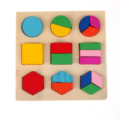 Wooden Learning Geometry Educational Toy