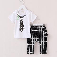 Rabbit Pattern Toddler Boys Clothing Set