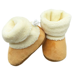 Newborn Baby Flock Warm Pre-walker Shoes