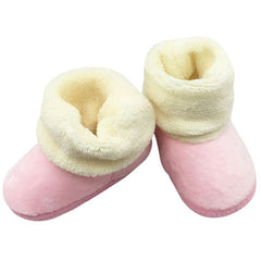 Newborn Baby Flock Warm Pre-walker Shoes