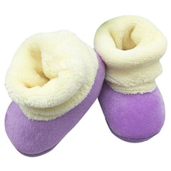 Newborn Baby Flock Warm Pre-walker Shoes