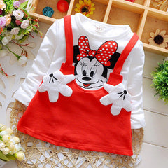 Minnie Long Sleeve Spring Sport Princess Style