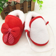 Baby Warm New Bow Snow Shoes