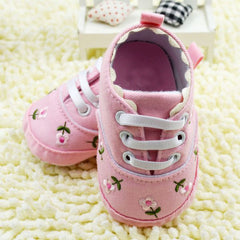 Embroidered Soft Shoes