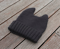 Big Eyes OX Horn Winter Hat