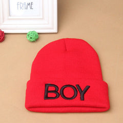 Boy Winter Warm Woolen Skull Hat