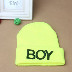 Boy Winter Warm Woolen Skull Hat