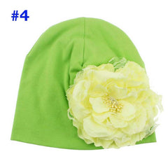 Peony Flower Infant Spring Hat