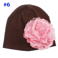 Peony Flower Infant Spring Hat