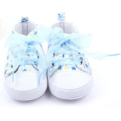 Cotton Floral First Walker Toddler Shoes