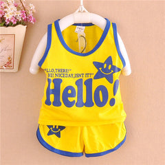 Baby Cartoon Clothing Set