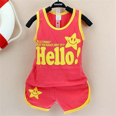 Baby Cartoon Clothing Set