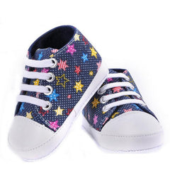 Rainbow Canvas Baby Shoes