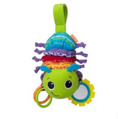 Infantino Twist Caterpillars Hanging Baby Rattle Toy