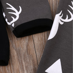 Deer Tops T-shirt Long Sleeve + Pants