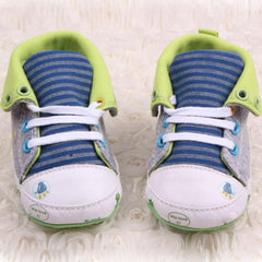 Cute Cartoon Printed Baby Kids High Shoes