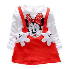 Minnie Long Sleeve Spring Sport Princess Style