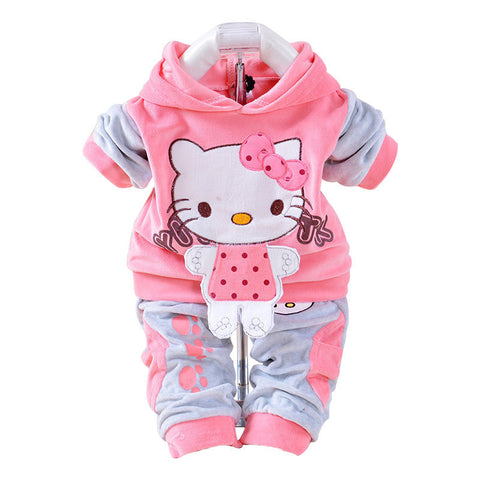 Cartoon Autumn Baby Kids Set