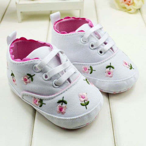 Embroidered Soft Shoes