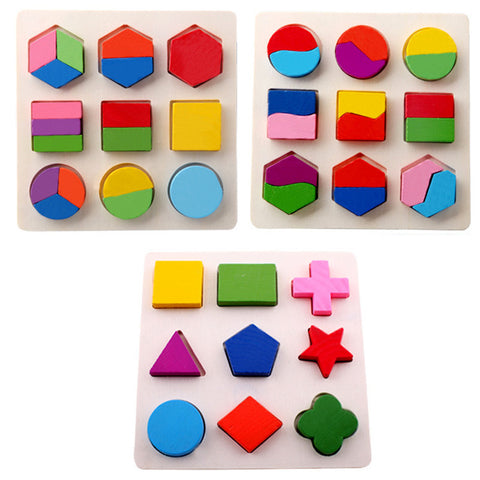 Wooden Learning Geometry Educational Toy