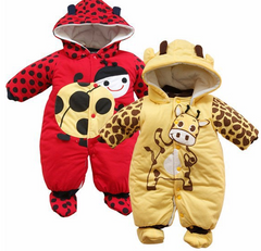 Jumpsuit + Hat + Shoes Animal Style Hooded Baby Rompers