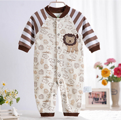 Cute Animal Pattern Baby Rompers