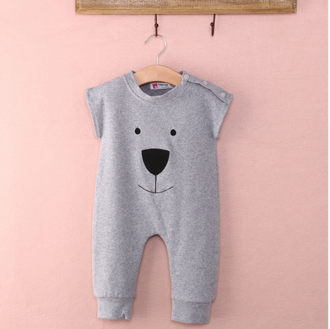 Animals Printed Baby Clothes Jumpsuit